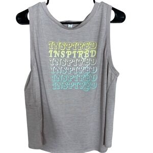 Guru‎ Active Tank Top Inspired Sleeveless Athletic Workout Top XL